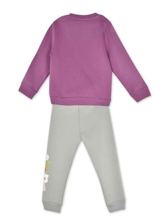 BodyTalk Kinder Sweatpants Set - Jogginganzug Lila