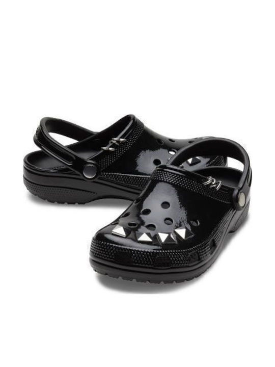 Crocs Classic Studded Дамски Клоги Черни