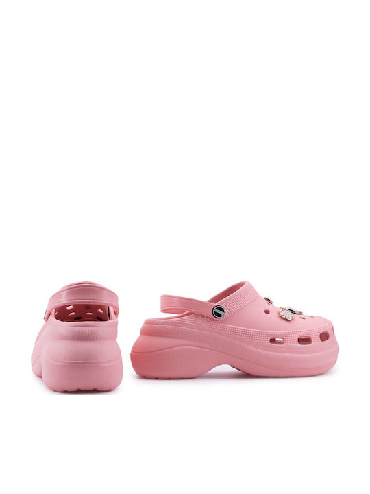 Cubanitas Дамски Клоги Light Pink
