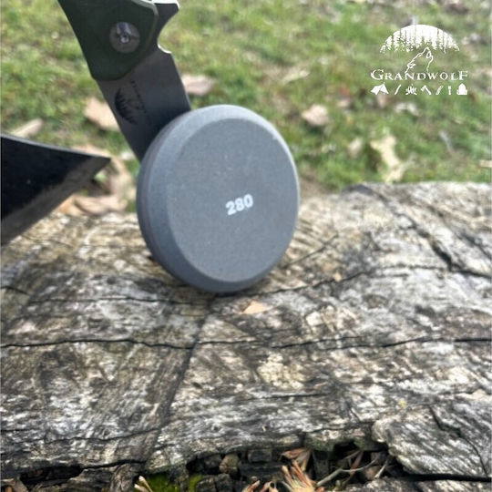 Grandwolf Messerschärferstein mit Körnung 150/280