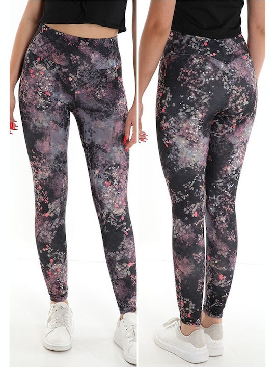 Instruire Colanti de femei Lung Colanti Talie inalta & Push Up Multicolor