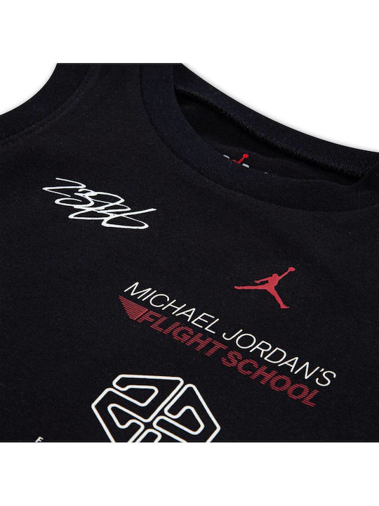 Kids' Set with Shorts Summer 2pcs Black JORDAN