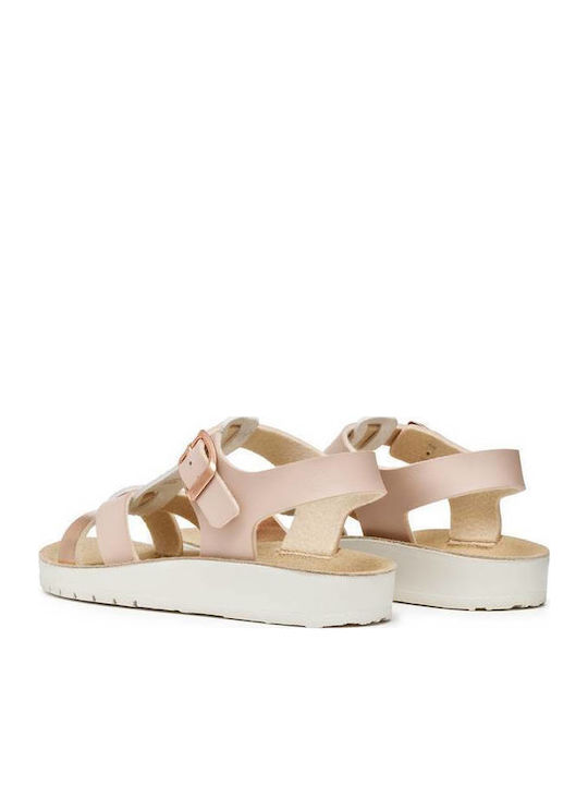 Kinder Sandalen COSTAREI Rose Gold