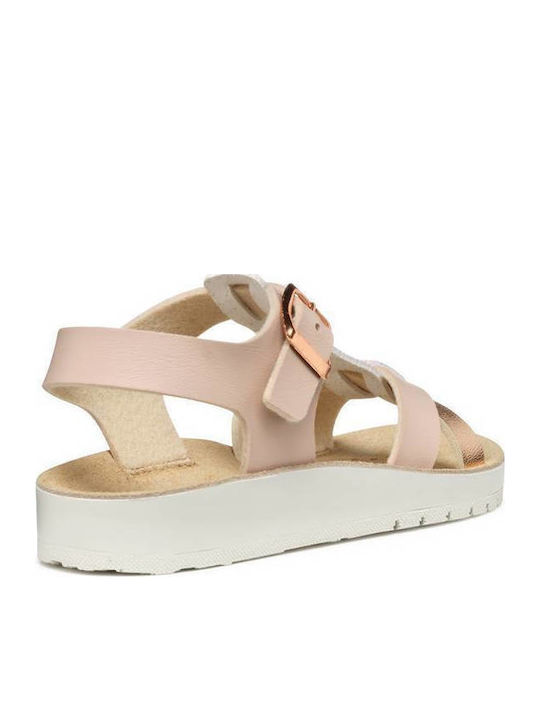 Kinder Sandalen COSTAREI Rose Gold
