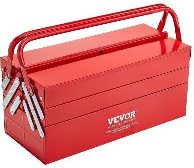 Vevor Handwerkzeugkasten Metallisch