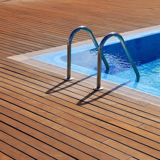 Hayward Standard Pooltreppe aus Rostfreiem Stahl Silber