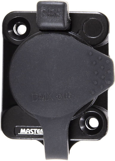 Master Audio Xlr003f Three-Pole Xlr Chassis Female Water Dust Protection Cap Black
