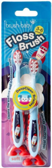 Brush Baby Periuță De Dinți Pentru Copii 3+ Ani Spaceship