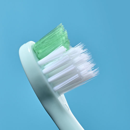 Brush Baby Set Baby-Zahnbürsten Für 0m+ 2Stücke Hellblau