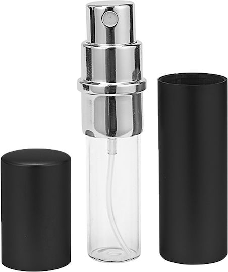 Travel Perfume Container Set Tecos Refillable Black Color 10ml Ideal Travel Decanting Black