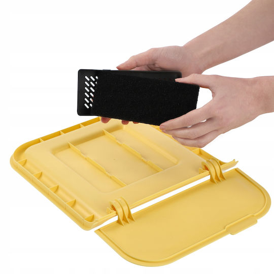 Kadax 3x Filtru de Carbon Universal pentru Coș de Gunoi Absorbant de Mirosuri