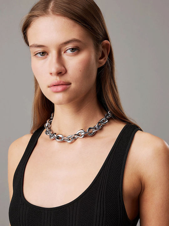 Calvin Klein Statement Links Charm aus Stahl