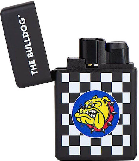 The Bulldog Amsterdam Αναπτήρας Flamme Winddicht Checkered (Black)