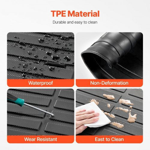 Vevor Custom Cargo & Back Mats TPE Kluger & Highlander 2020-2024 Ydxdytqchdhs0w1asv0