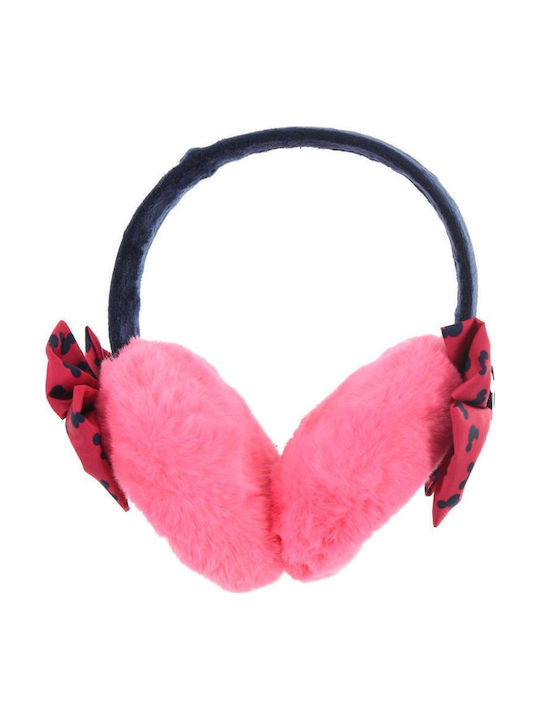 Ohrenschützer Pelz Fuchsie