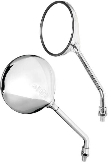 Lampa Motorcycle Mirrors 2pcs Silver