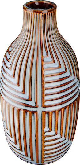ArteLibre Διακοσμητικό Βάζο Keramik Batista Blau 14x14x28cm 1Stück