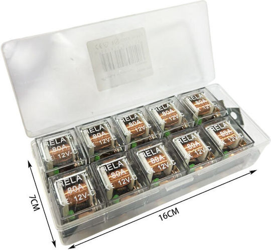 Relay 4 Contacts 12v 80a 4 Pin Relay 0146390