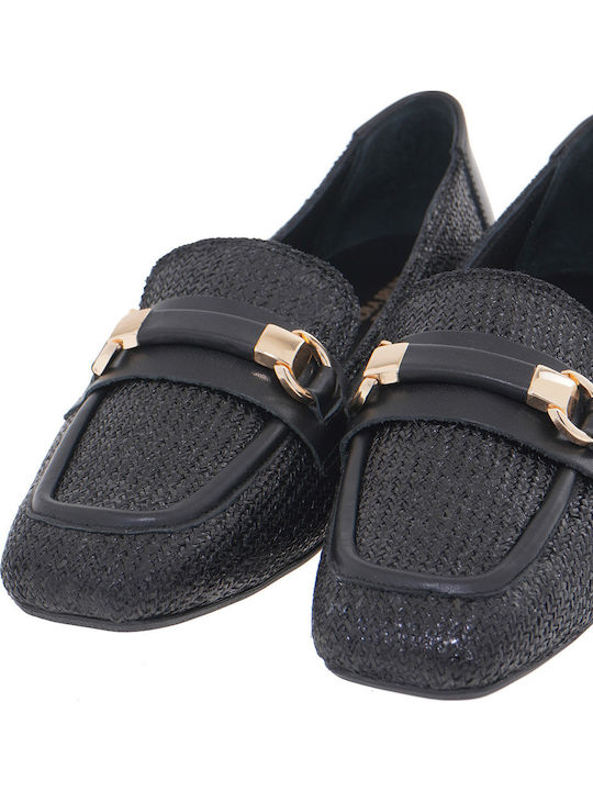 Γυναικεία Loafers ΜΑΥΡΗ ΨΑΘΑ