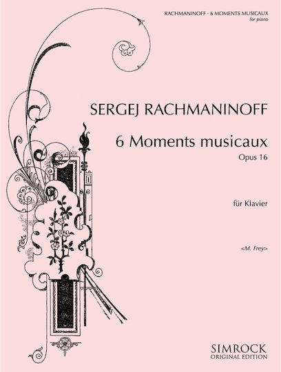 Boosey & Hawkes Rachmaninoff - 6 Moments Musicaux Op.16 Παρτιτούρα για Πιάνο