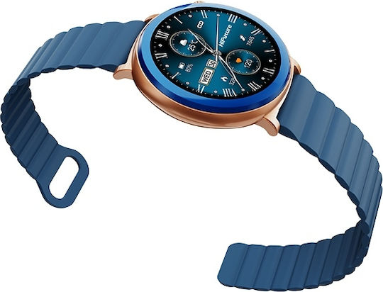 HiFuture Aurora Smartwatch with Heart Rate Monitor (Blue)