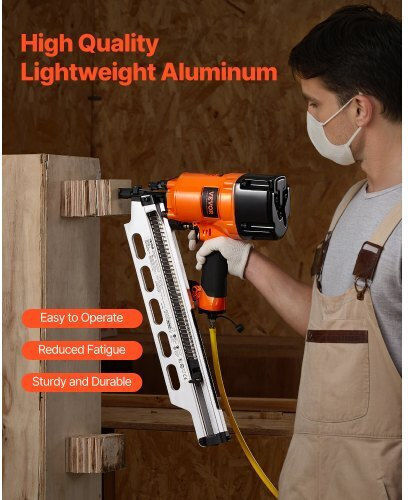 Vevor QDKJDQ2150906QY53V0 Καρφωτικό Αέρος για Καρφίτσες & Πρόκες