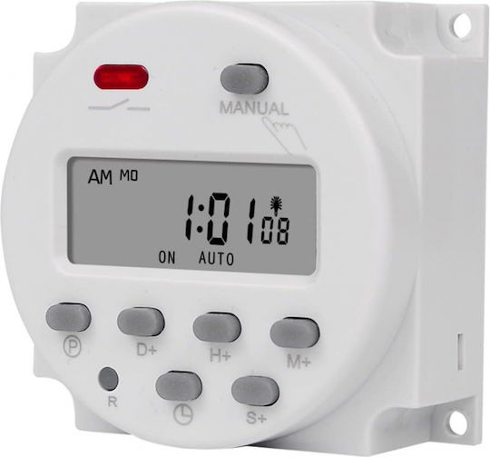Sinotimer Digital Timer 1 Second Interval 230v Programmable Lcd Digital Timer 7-day Weekly Use Cn101s-2