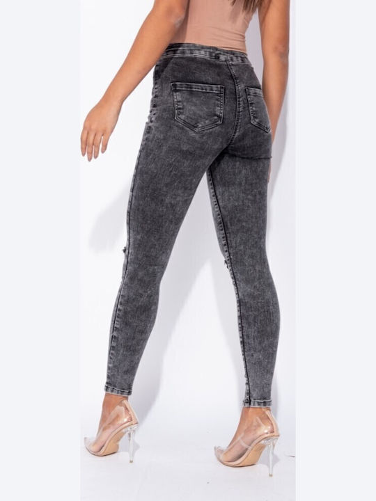 Rouxaki High Rise Women's Jean Pants