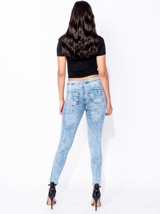 Rouxaki Women's Jean Pants With Rips