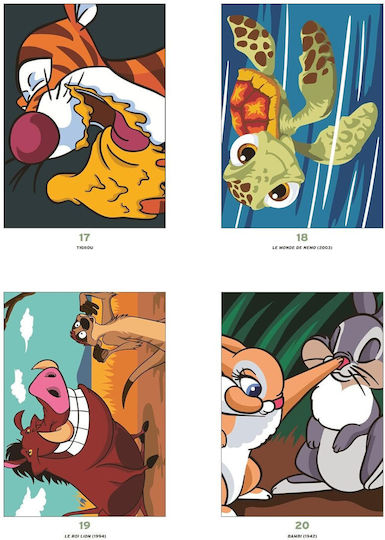 Disney Misterul Culorilor după Numere Cea Mai Bună Bestiară Regele Leu 128 Pagini 237671544x