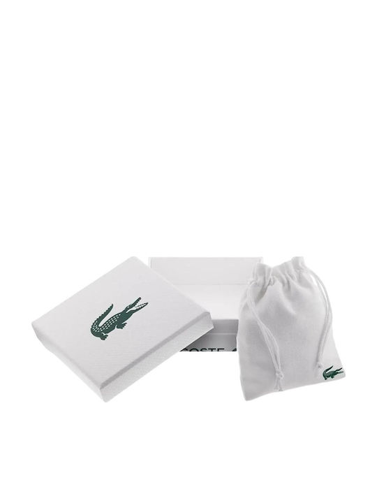 Lacoste Σκουλαρίκια Κρεμαστά από Ατσάλι Επιχρυσωμένα