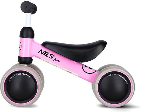 Nils Bicicletă de Echilibru pentru Copii Roz