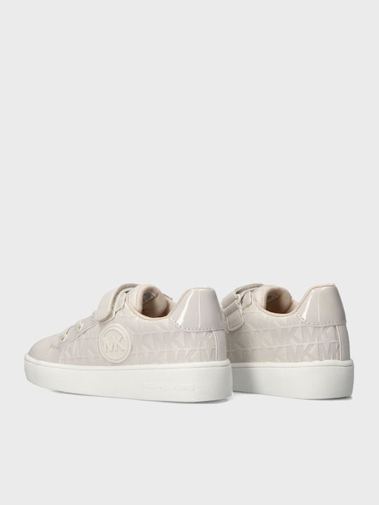 Vanilla Kids Sneakers with Scratch Beige