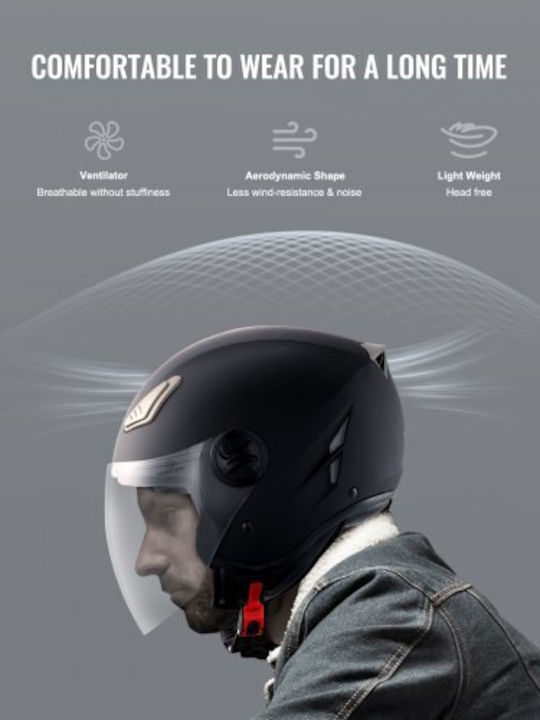 Vevor Motorcycle Helmet Full Face ECE 22.06 1250gr