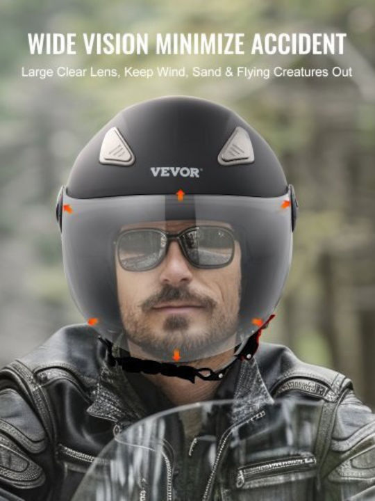 Vevor Motorcycle Helmet Full Face ECE 22.06 1250gr
