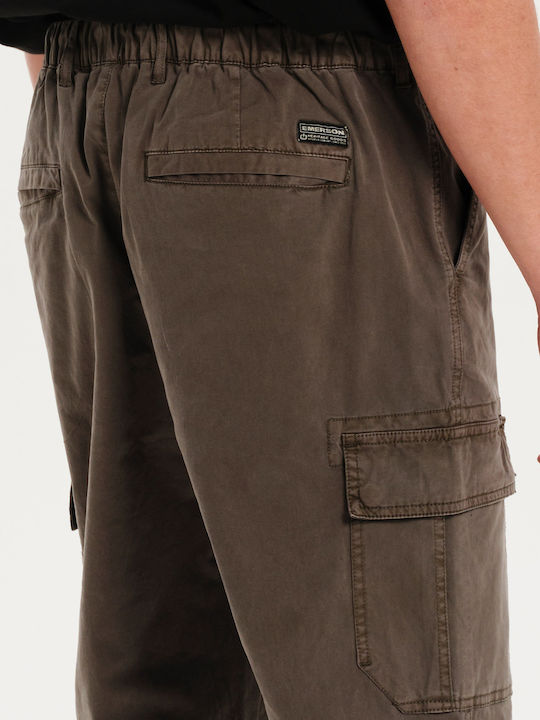 Trousers Cargo Elastic Khaki