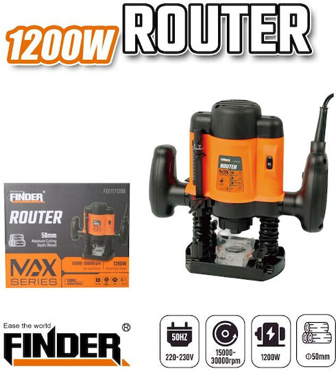 Finder Κάθετη Φρέζα 1200W