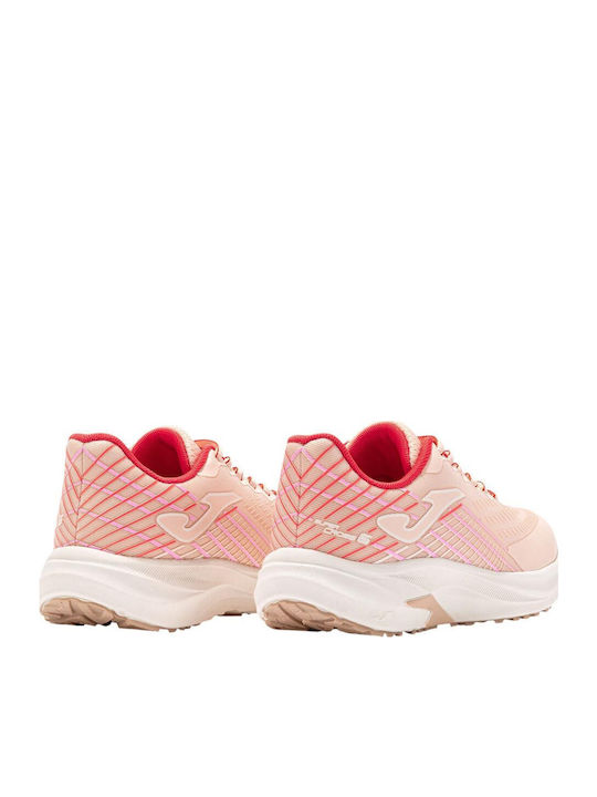 Super Cross Kids Sports Shoes Running with Laces Pink