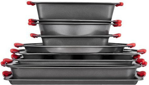 Vevor Baking Pan from Stainless Steel with Non-Stick Coating 10 Pieces