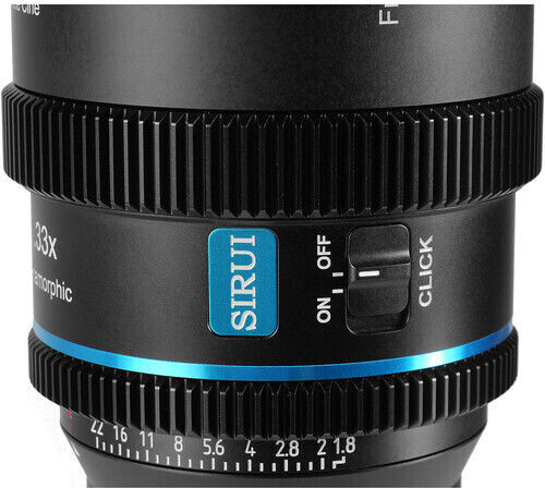 Sirui Φωτογραφικός Φακός T1.8 1.33X S35 Σταθερός για Sony E Mount Μαύρος