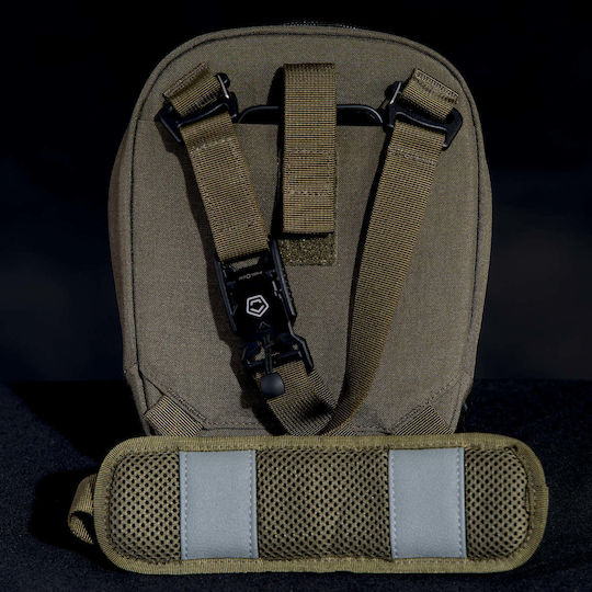 Consul Sling Vertical Military Shoulder Bag from Cordura Black 3lt K16114-01