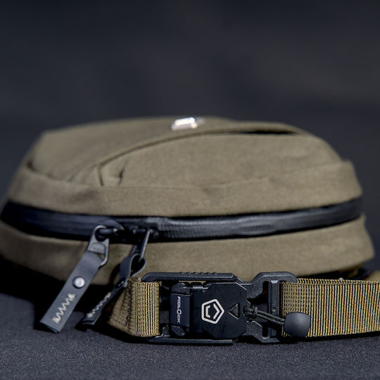 Consul Sling Vertical Military Shoulder Bag from Cordura Black 3lt K16114-01