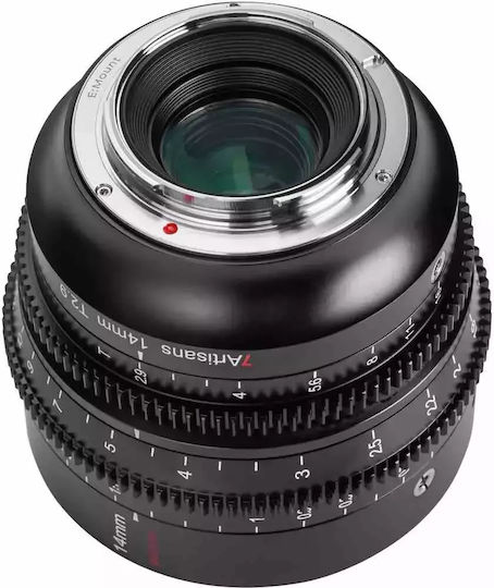 7artisans Full Frame Camera Lens T2.9 Spectrum Fixed for Leica L Mount Black