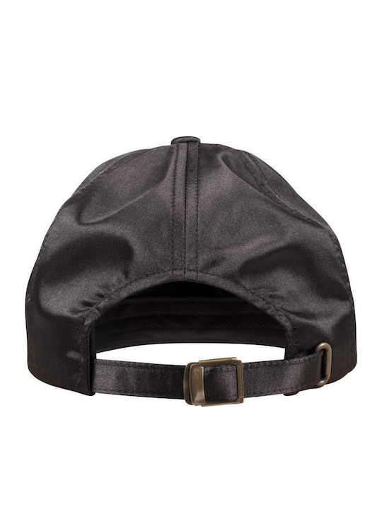 Flexfit Low Profile Satin Cap Black Fw17 6245sc-00007