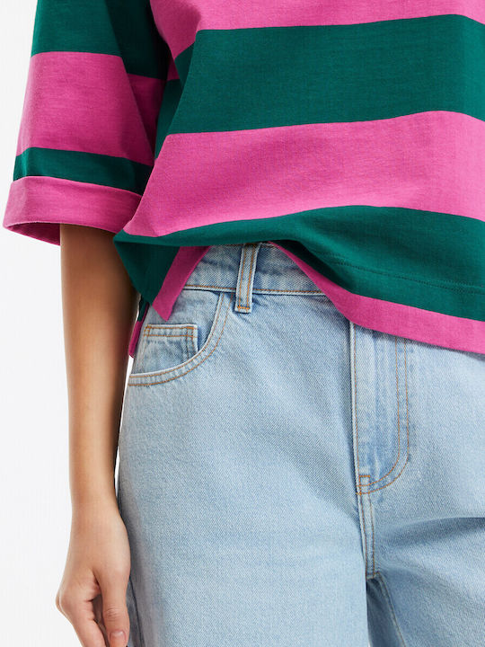 Damen Bermuda Jean Jean