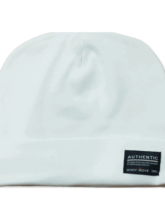 Beanie Unisex Beanie Knitted in White color