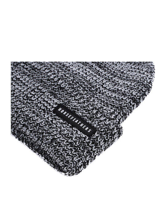 Beanie Ανδρικός Σκούφος Πλεκτός σε Μαύρο χρώμα