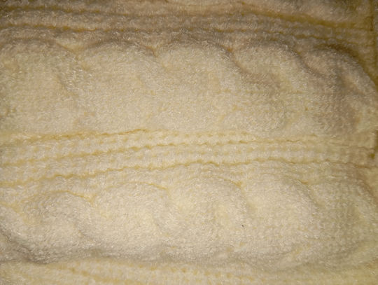 Pom Pom Beanie Γυναικείος Σκούφος Πλεκτός σε Λευκό χρώμα