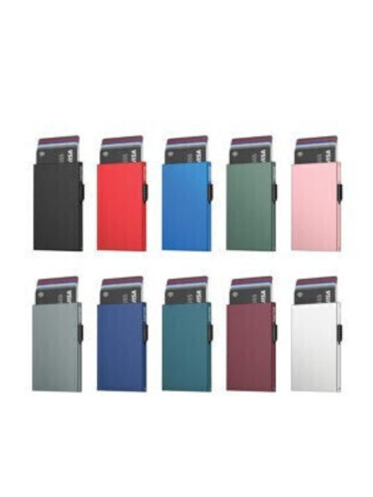 Men's Wallet Cards with RFID Green