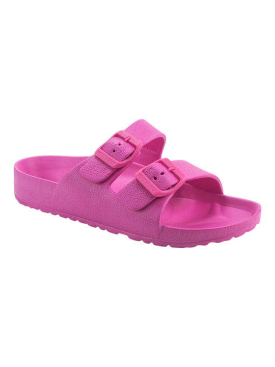 Mitsuko Women's Flip Flops Fuchsia